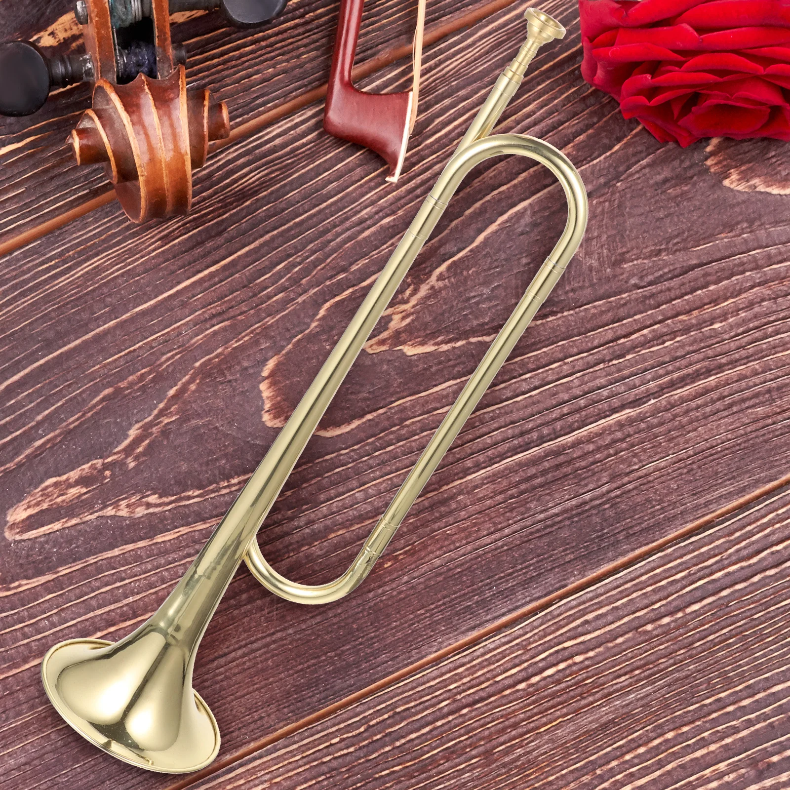 البوق الخدمة الطويلة في الحياة الطلاب البوق فن الديكور طاولة مكتبية مرحلة اللعب التعليمية آلة موسيقية مفيدة