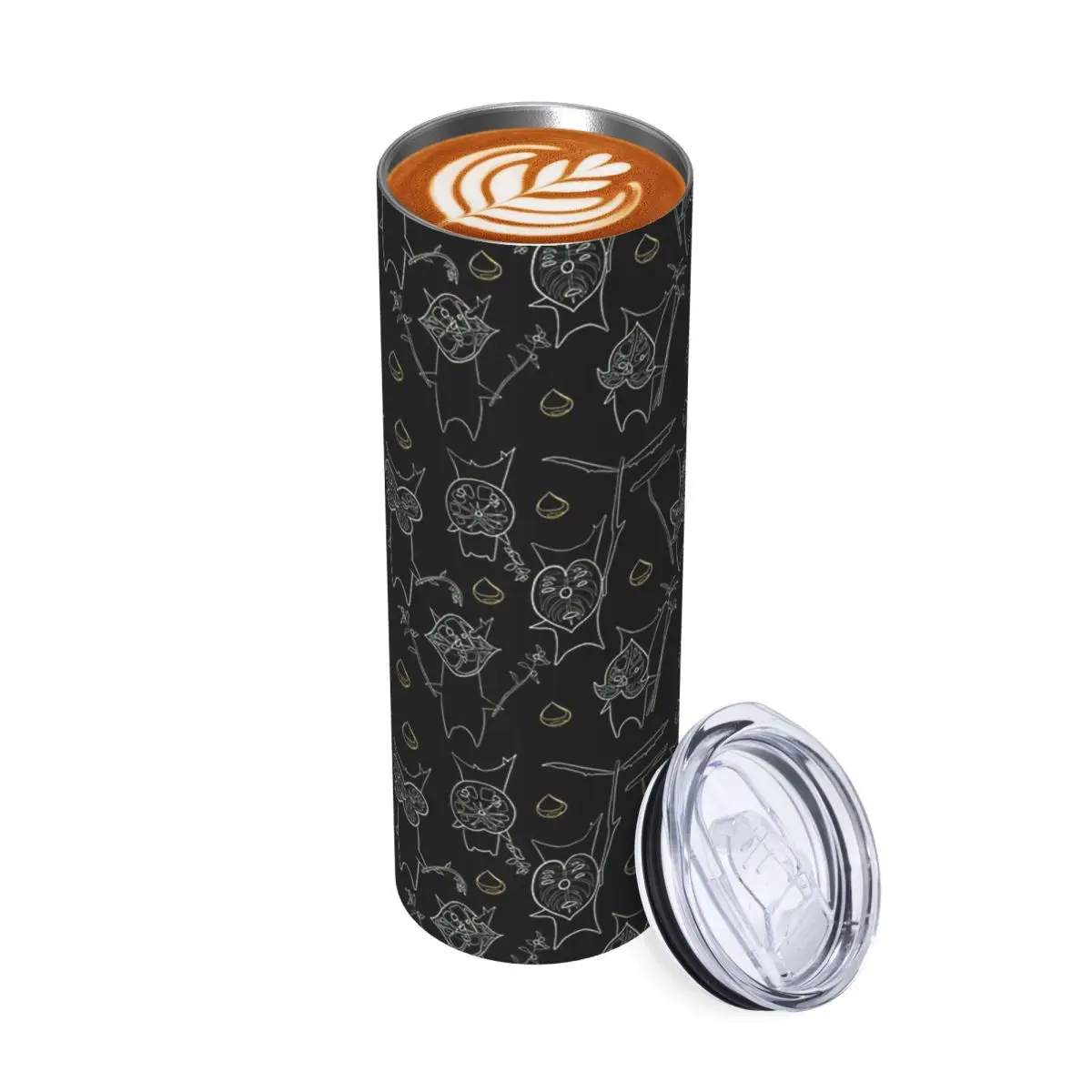 

Yahaha! Koroks Stainless Steel Tumbler Vacuum Insulated Mug Thermal Cold Bottle Straw With Lid 20oz