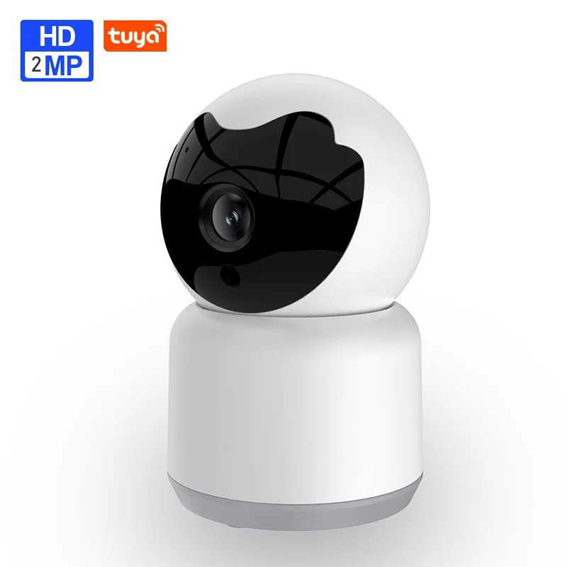 

Tuya Head Shaker Home Night Vision HD WIFI Indoor Wireless Monitoring Camera Two-Way Audio Motion Detection Alarm PTZ Rotation