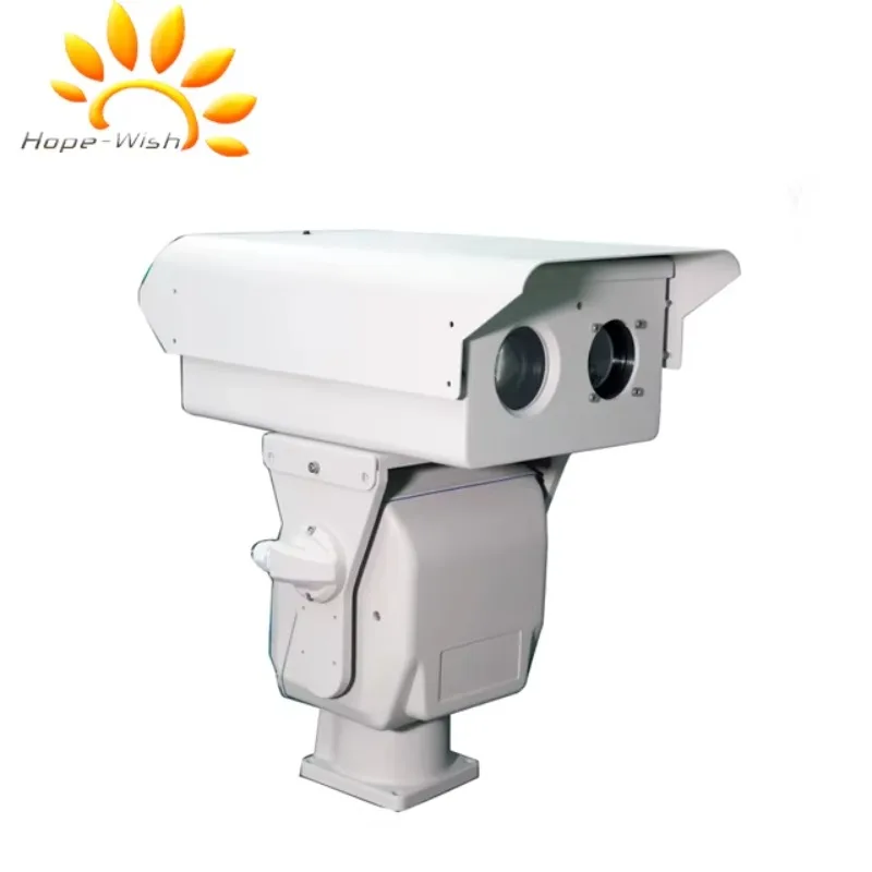1 Km Night Vision Laser PTZ Long Range Thermal Imaging Camera view 3