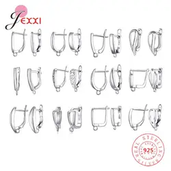 Accesorios para pendientes de plata de ley 925 para mujer, accesorios para pendientes, gran calidad