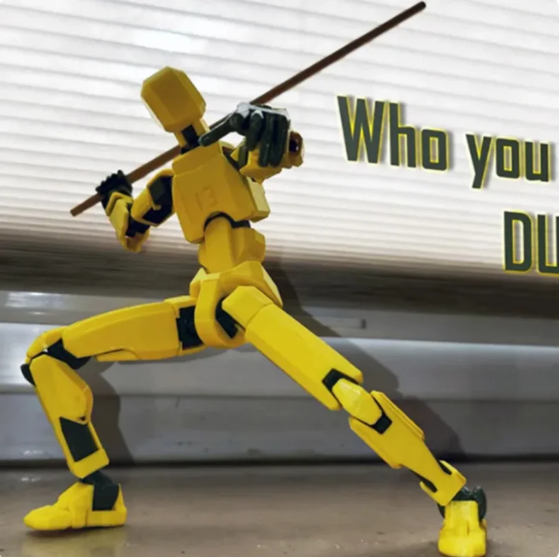 Multi-Jointed Movable Shapeshift หุ่นยนต์ 2.0 3D พิมพ์ Mannequin Dummy 13 ตัวเลขการกระทําของเล่นเด็กผู้ใหญ่เด็กเกม