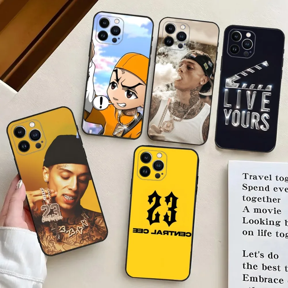 

C-Central Cee Rapper Live Yours Phone Case For iPhone 15,14,13,12,11,Plus,Pro Max,XS,X,XR,SE,Mini,8,7 Soft Silicone Cover