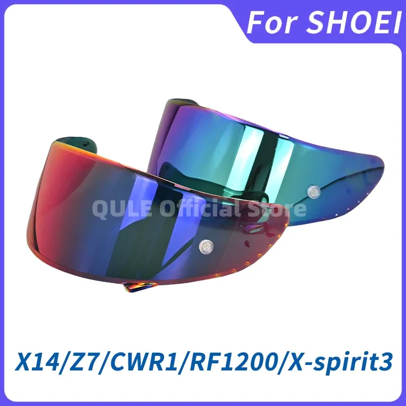 Visor helm untuk SHOEI X-14 X14 Z-7 Z7 CWR-1 CWR1 NXR RF-1200 RF1200 x-spirit III XSpirit 3 x-fourteen X Fourteen RYD CWR-F CWRF