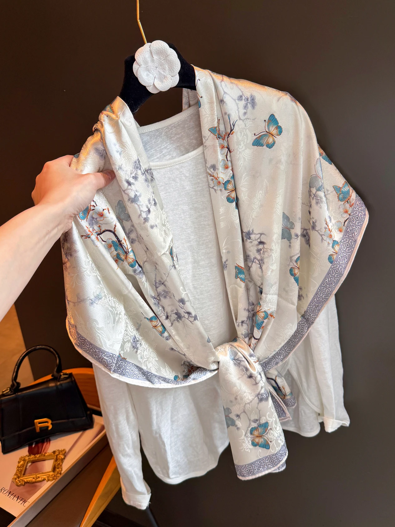 ele-scented-silk-scarf-women's-summer-sunscreen-double-sided-air-conditioned-room-scarf-chinese-sle-floral-pa