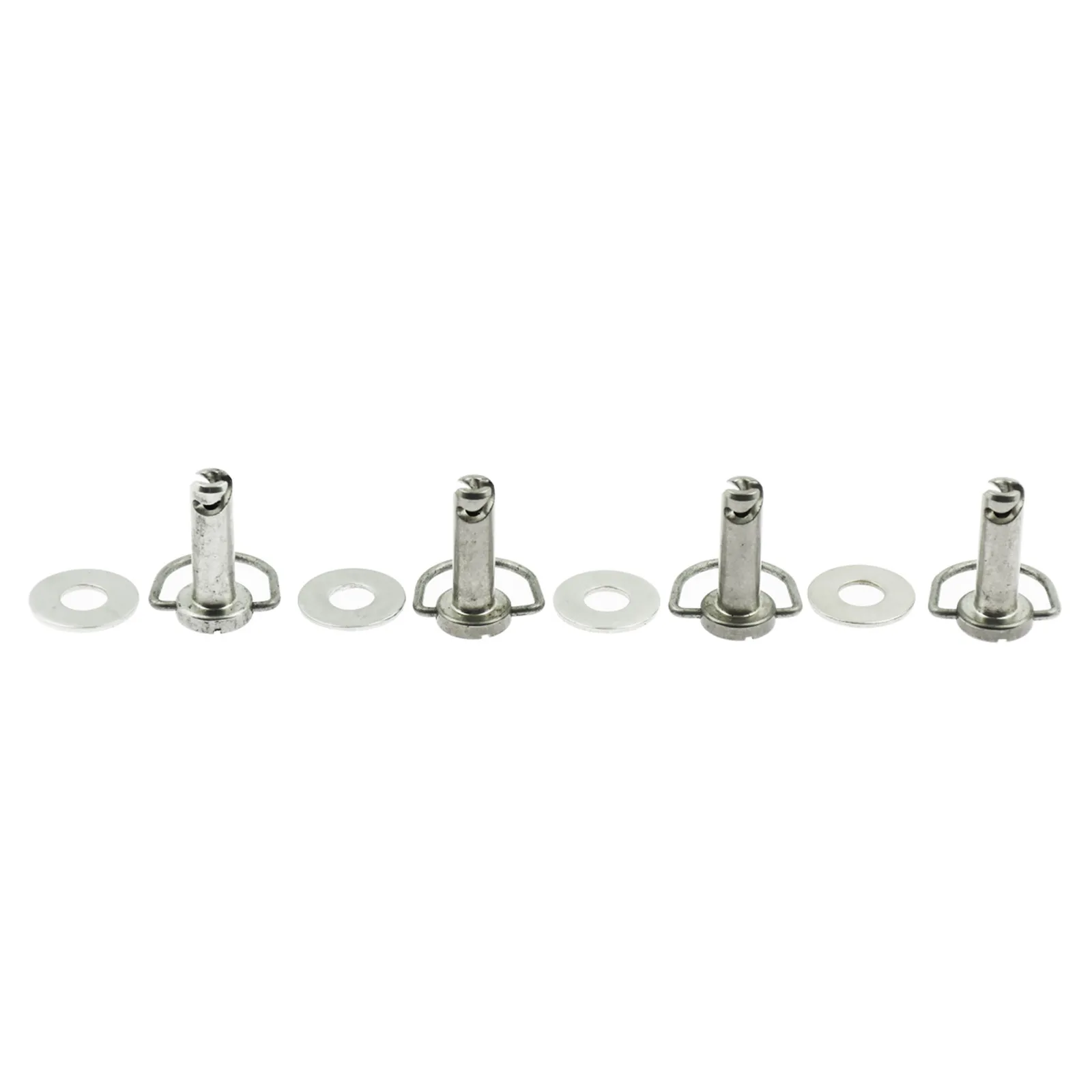 Motorcycle Fastener Hard Saddlebag Mounting Pin Stud Bolt Chrome For Harley Softail Fat Boy Touring Road King Electra Glide FLHX