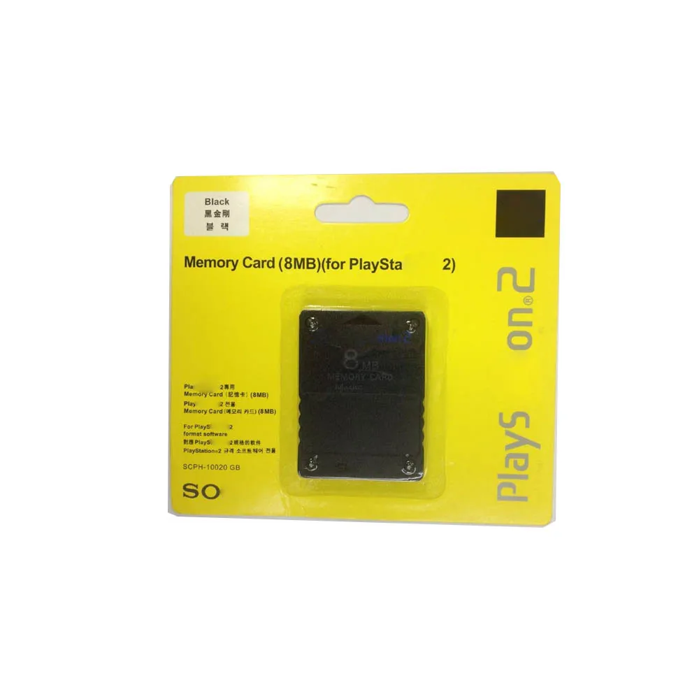 Memory Card For PS2 8M 16MB 32MB 64MB Expansion Cards Megabyte Memory Card For PS2 Game Data Console