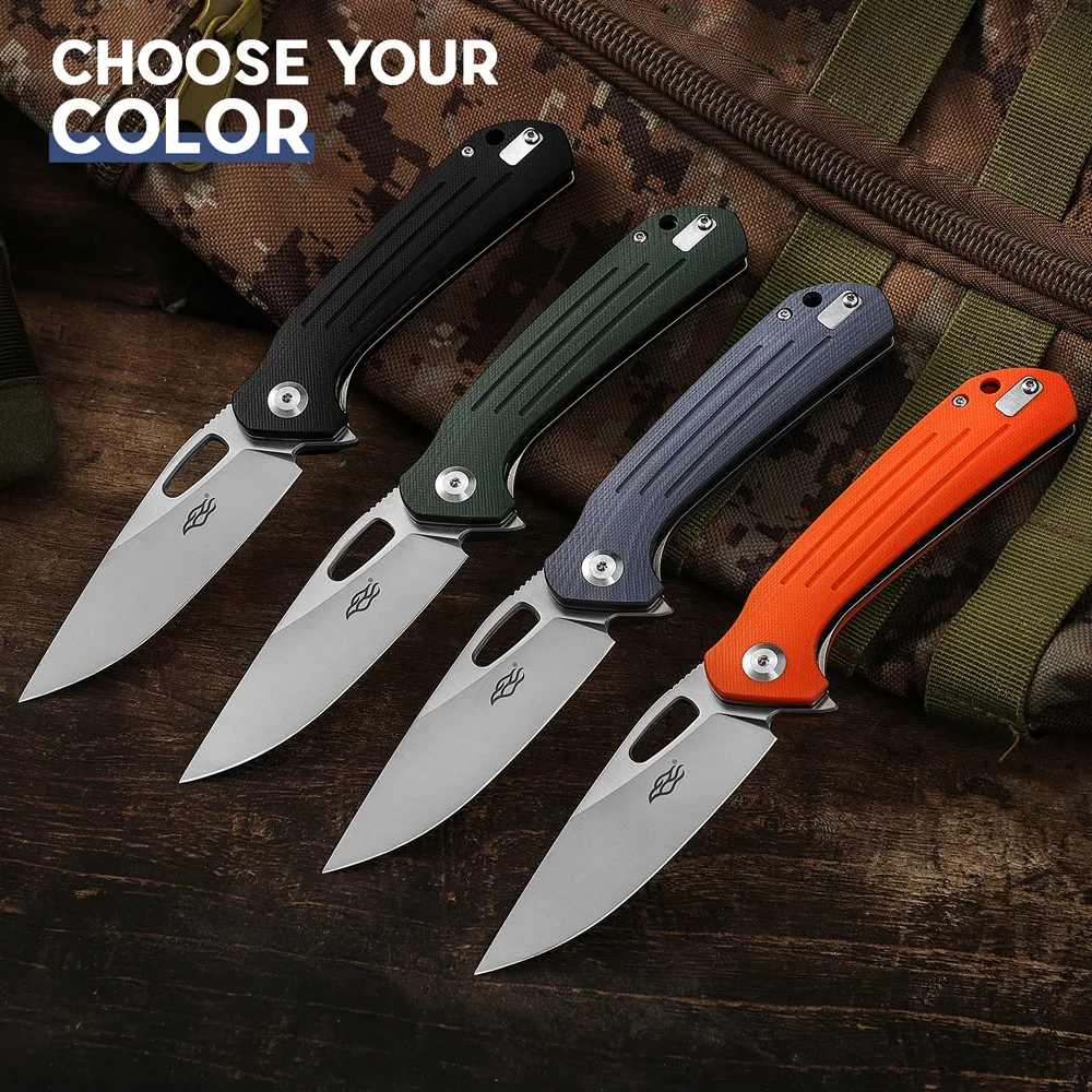 Model FH921 Ganzo Firebird FBKNIFE D2 blade G10 Handle Folding knife Survival Camping Tool EDC Tool Pocket Knife