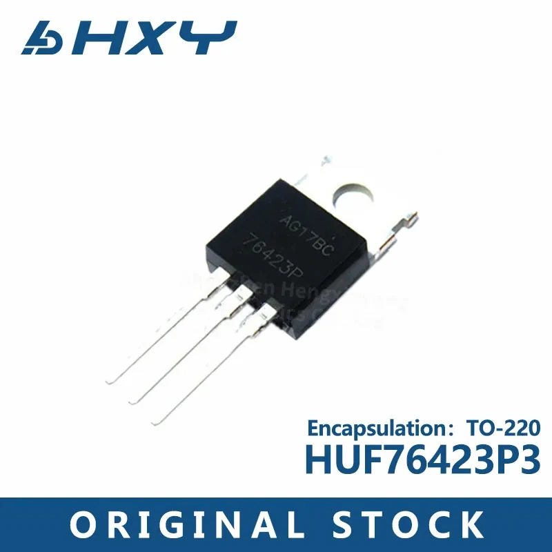 10PCS HUF76423P3 field effect tubes with N channel 60V 35A are directly inserted into TO-220