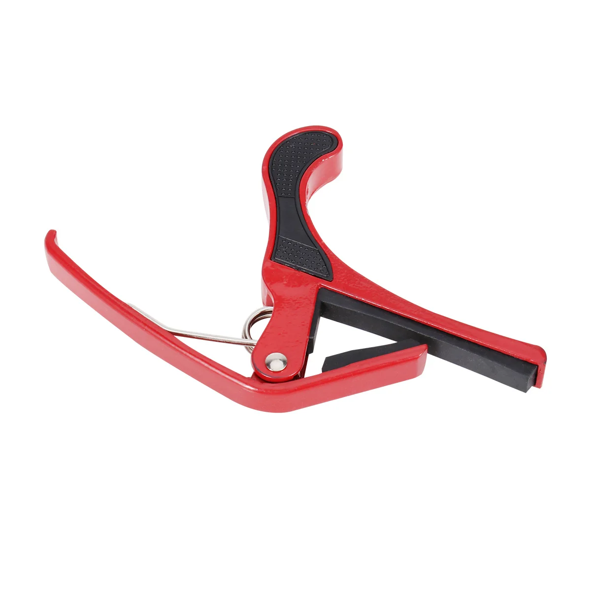 

Metal Capo For Guitar Heavy Duty Quick Release Red Lightweight Design For Ukulele Bass Mandolin Electric Acoustic Capo