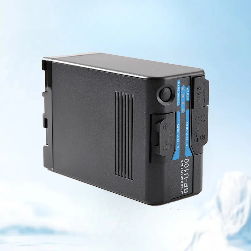6800mAh BP-U100 Battery for Sony Camera FS7M2 EX260 EX280 Z280 FS5 7 FX6 Z190 EX1R BP-U30 U60 U70 U90 Dual DTAP Camera Battery