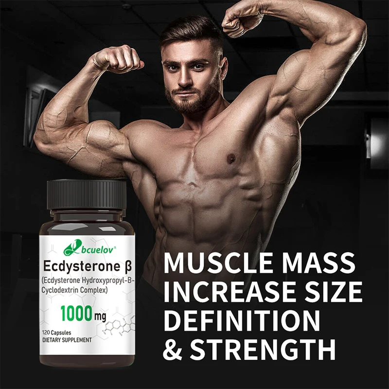 Pre-Workout Supplement - 1000 Mg Per Serving, Natural Anabolic, Muscle Mass - Daily Strength Enhancer - 30/60/120 Capsules