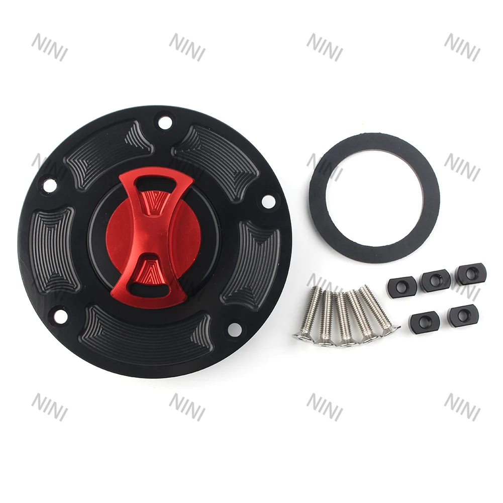 

Motorcycle For Ducati Panigale 899 959 1199 1299 CNC Aluminum Fuel Gas Tank Tank Cap Cover