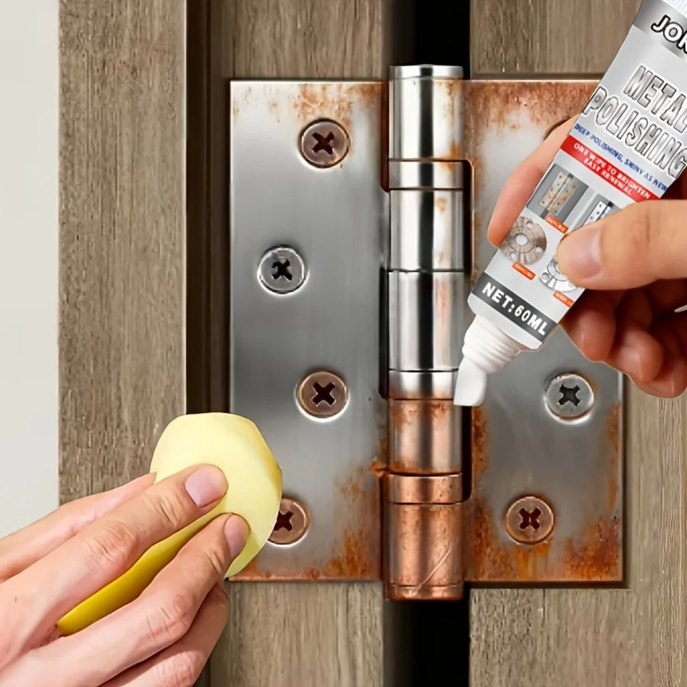 Metal Polishing Paste, Suitable for Refurbishing Door Locks, Kitchenware, And Hardware Additions - Restores The Shine of Bathroo