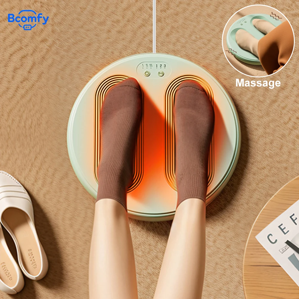 

Foot Warmer 2 in 1 Winter Massage Foot Heating Machine Household Office Portable Fast Heating Foot Massage Foot Warming Mat