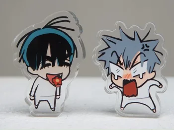 سلسلة مفاتيح صغيرة من الأكريليك للرجال والنساء ، ألعاب شخصية الحركة الأنيمي ، هدية سطح المكتب للأطفال ، المسرح الفضائي ، سلسلة مفاتيح إيفان وحتى الموضة