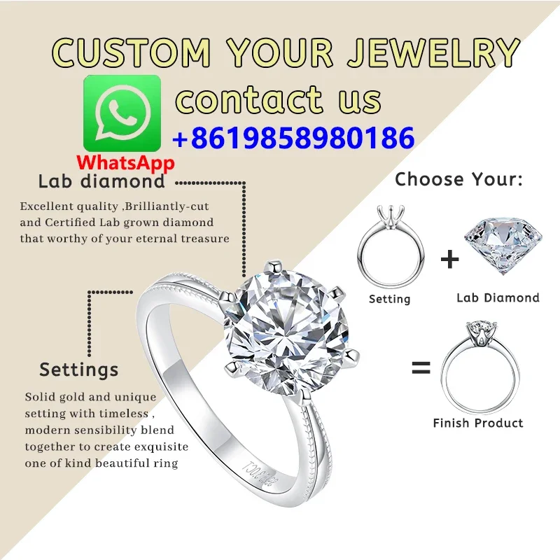 الجملة أعلى جودة 0.3ct 0.5ct 0.8ct 1ct 2ct 3ct مختبر مستدير نمت الماس فضفاض HPHT CVD مع شهادة IGI GIA DEFG VVS-SI