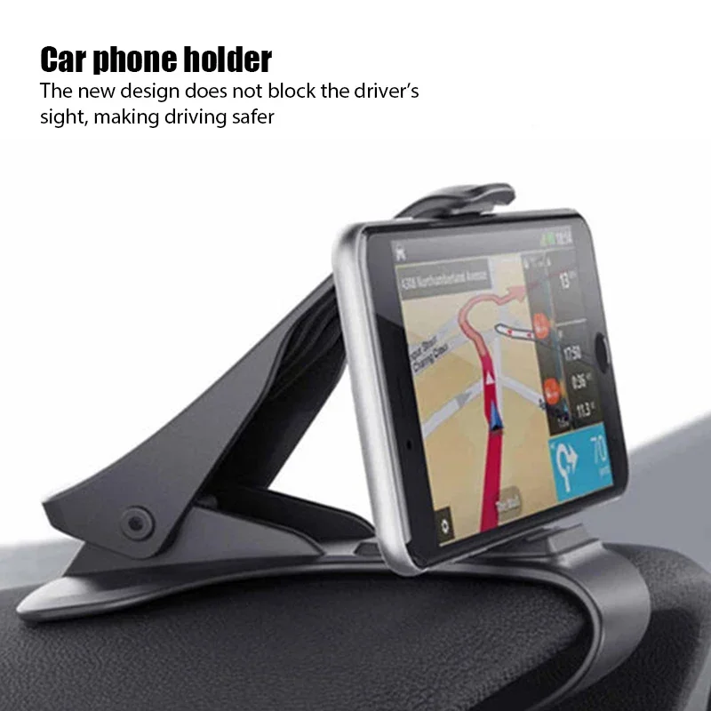 Universal Car Dashboard GPS Mobile Phone Holder Easy Clip Mount Stand Panel Multi-Functional Universal Navigation Bracket Holder