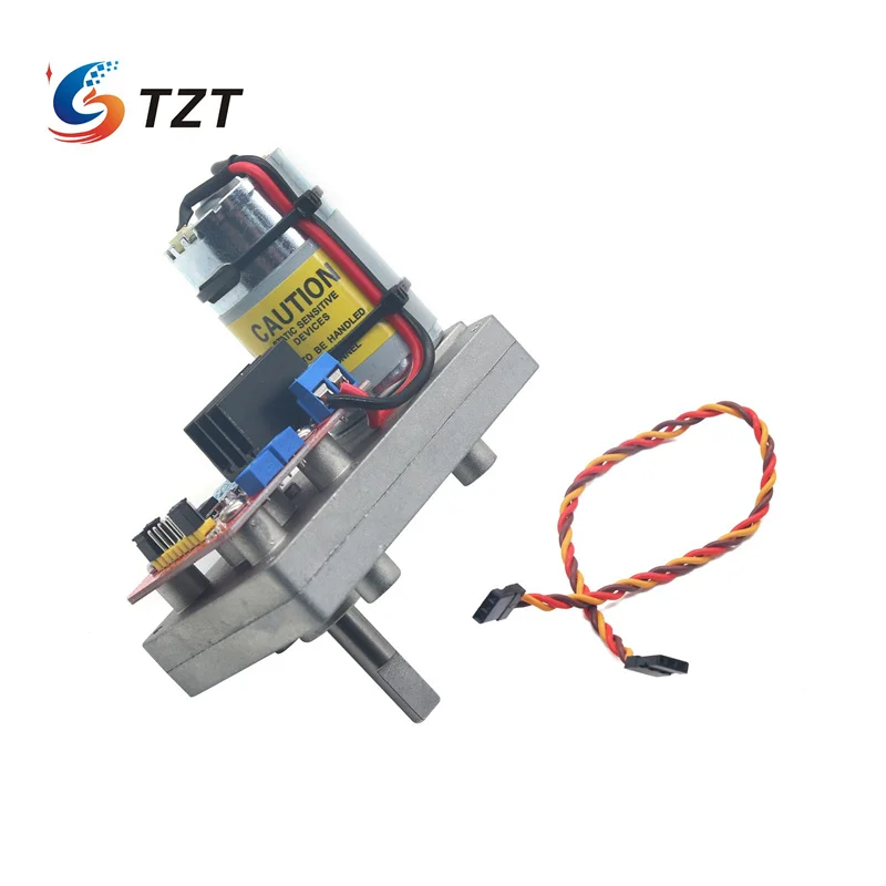 Imagem -02 - Tzt-grande Torque Liga Servo Braço Mecânico para Robô rc 380kg por cm 160a dc 12v 24v Dh03x