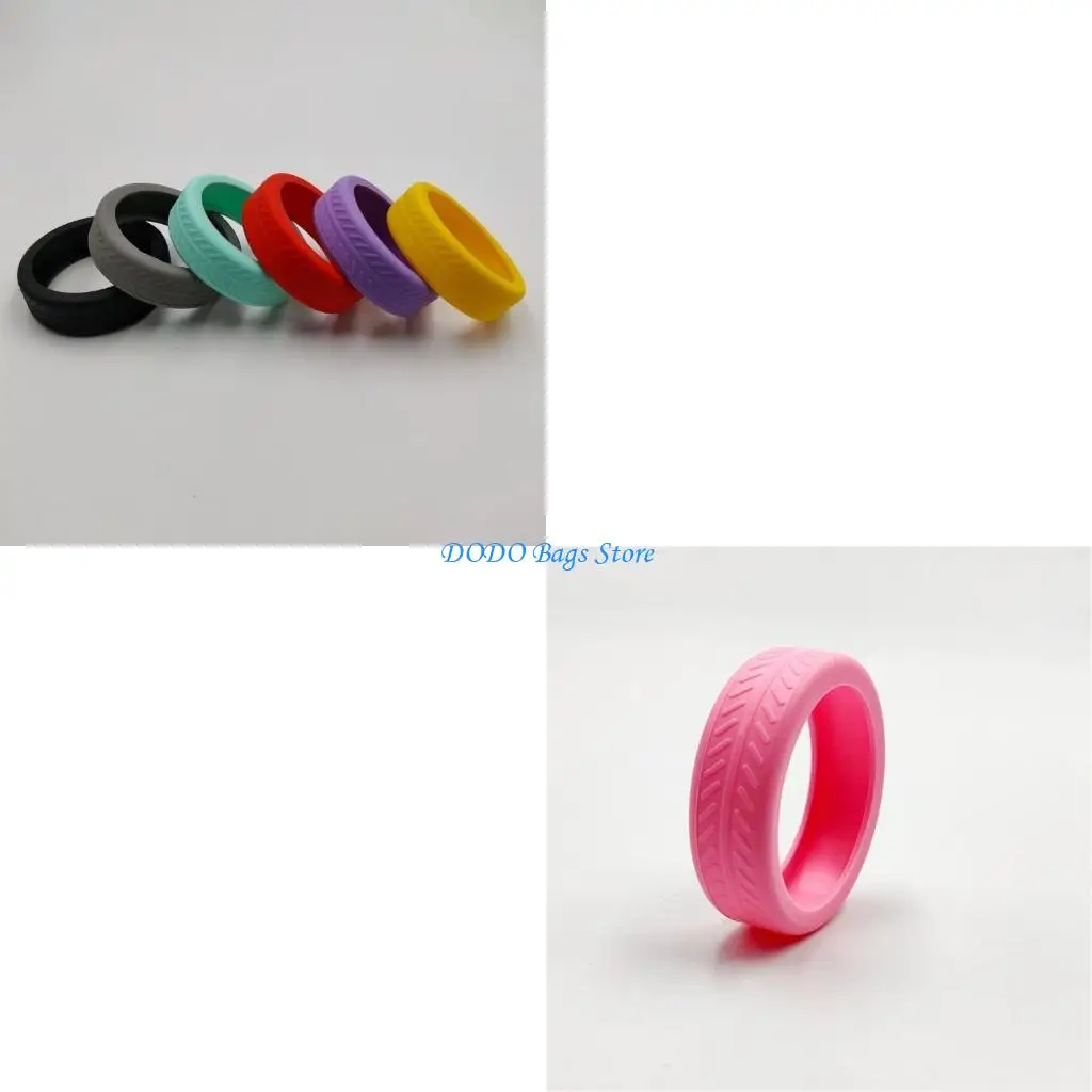 

10 шт. силиконовый чехол на колесо для багажа поглощает удары и защищает чемодан модный аксессуар на колесо