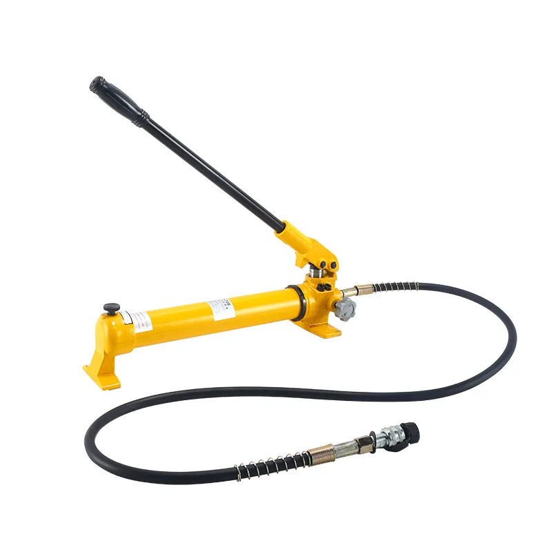 CP-180 small manual hydraulic pump length 320mm oil storage 0.35 liters, pressure 60 trillion pa
