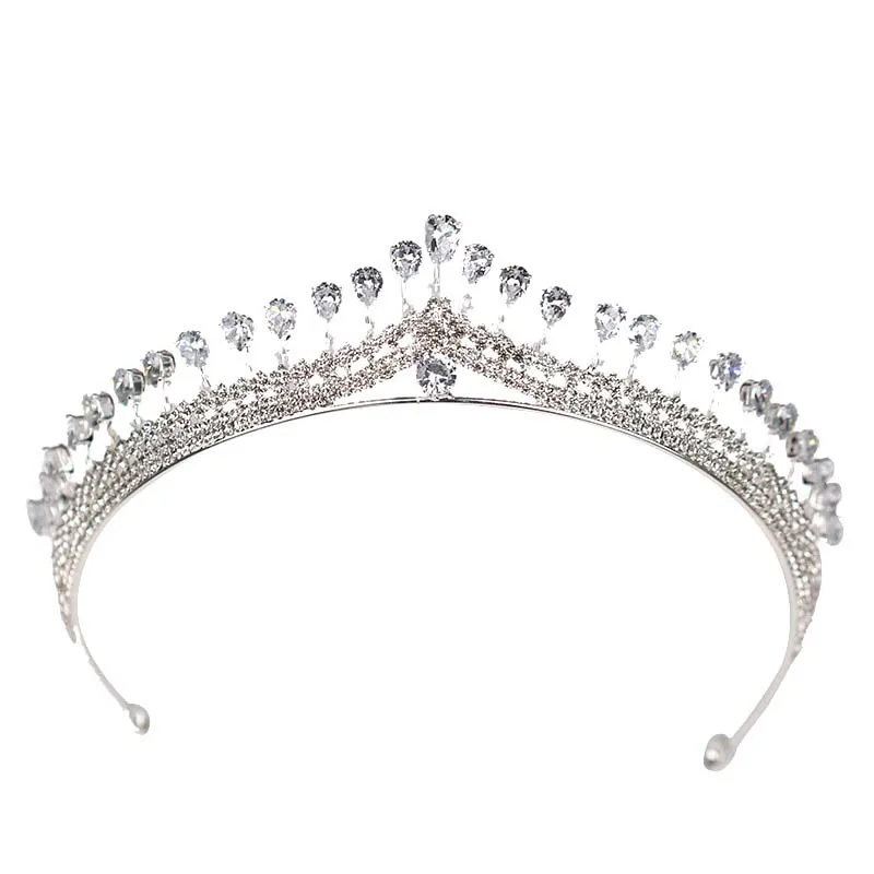 Crystal Hair Crown Easy To Use Hair Accessories