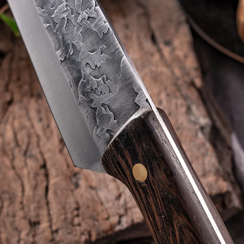 XUANTENG meat cutting knife, forging knife, slaughtering knife, skinning knife, slaughtering knife, pig, cow, sheep, fish knife