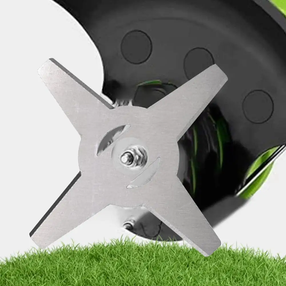 15cm Stainless steel Grass String Trimmer Head Blade Universal 3/4T Grass String Trimmer For Electric Lawn Mower Tool Accessorie