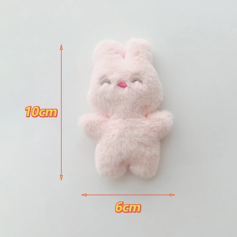 Cute Cartoon Autumn/Winter Plush Fabric Rabbit Brooch Cute Rabbit Bag Clothing Sock Badge Pins Accessories Clothing Decorative