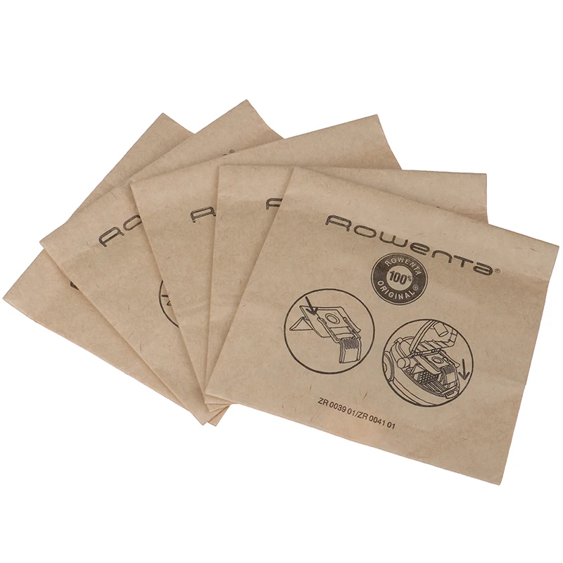 Universal Dust Bags Substituição, Aspirador Saco De Pó, Saco De Papel, 5pcs por lote