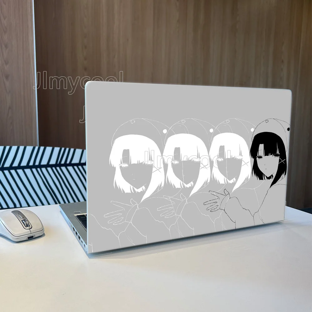 

2 шт. виниловые серые наклейки-скин для ноутбуков (HP, Lenovo, Apple, ASUS), самоклеящиеся, простые в установке