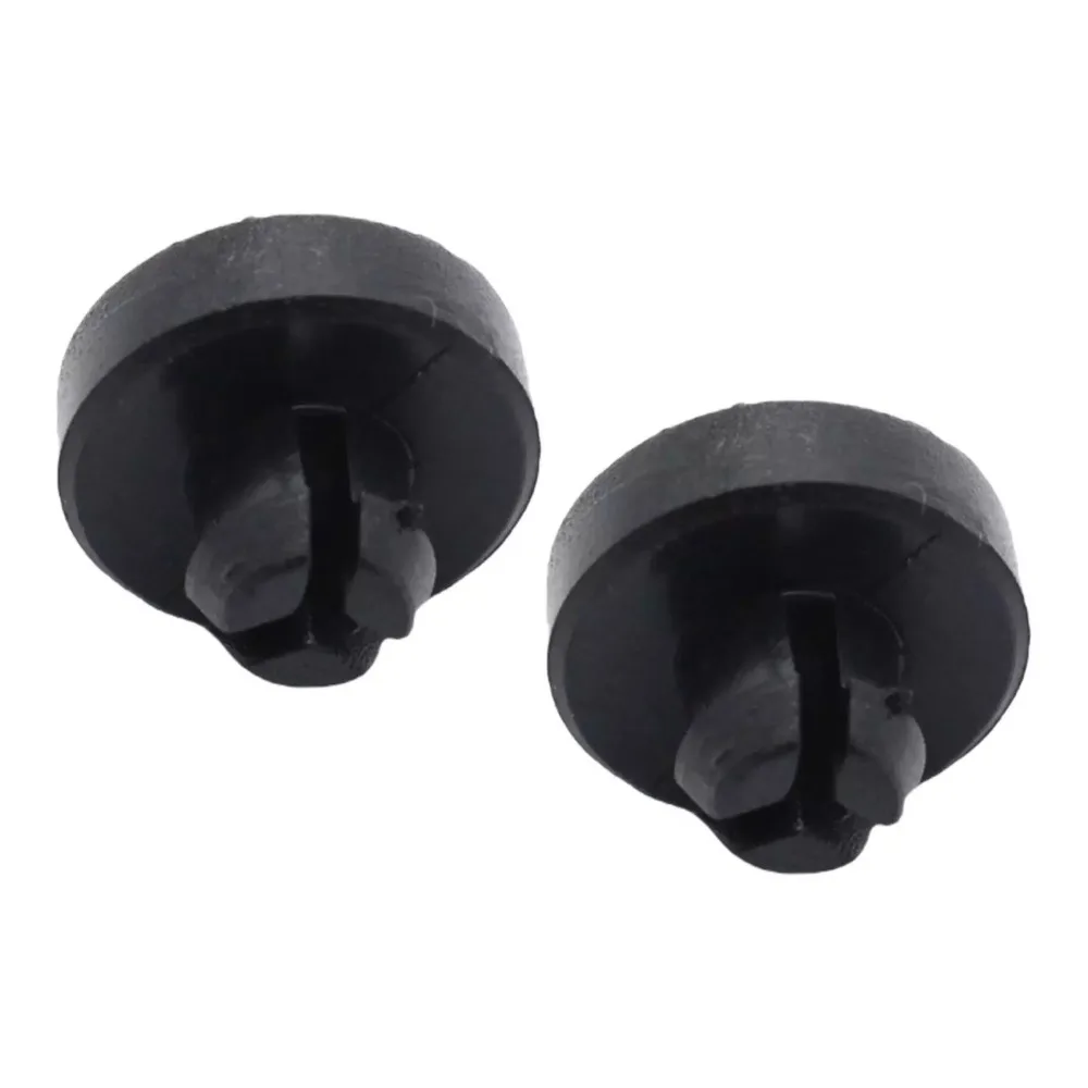 2pcs Boot Lid Hinge Stops 12832495 Black Trunk Lid Hinge Stops Durable For Saab 9-3 Convertible Accessory