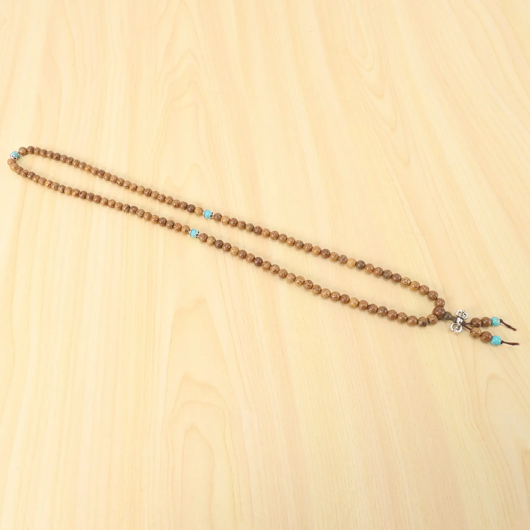 Lively- NEW 108 Sandalwood Buddhist Buddha Meditation Prayer Bead Mala Bracelet Necklace