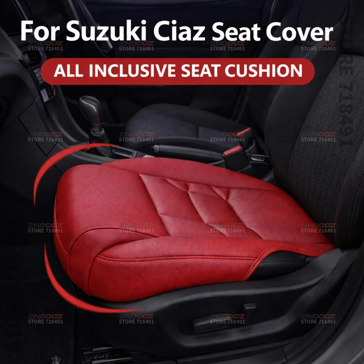 

For Suzuki Ciaz Miata Car Seat Leg Support Extension Seat Cover Memory Foam Extender Cushion Interior Accessories