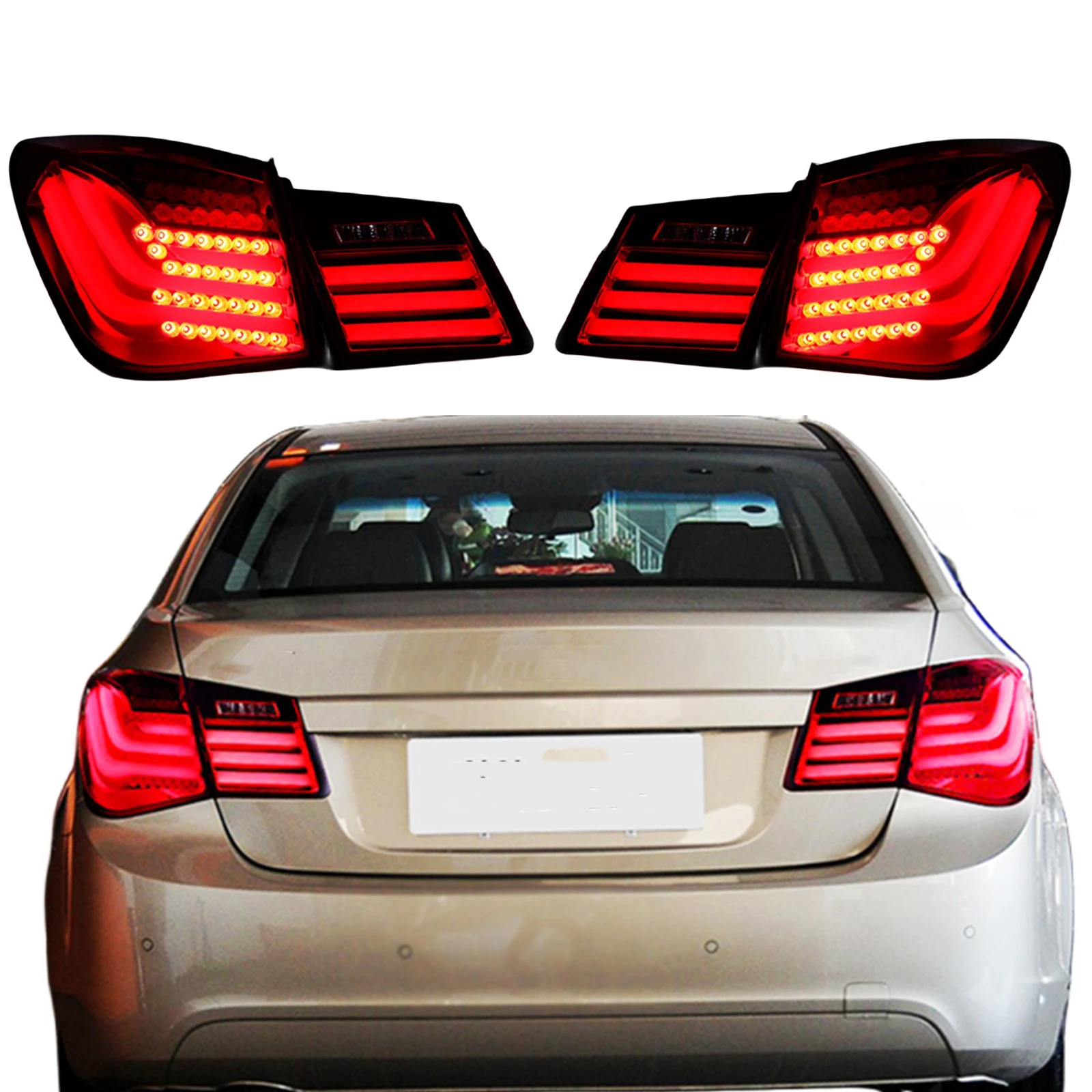 

Car Taillight Lamp Assembly Rear Light Taillamp Bulb For Chevrolet Cruze 2009 2010 2011 2012 2013 2014 2015