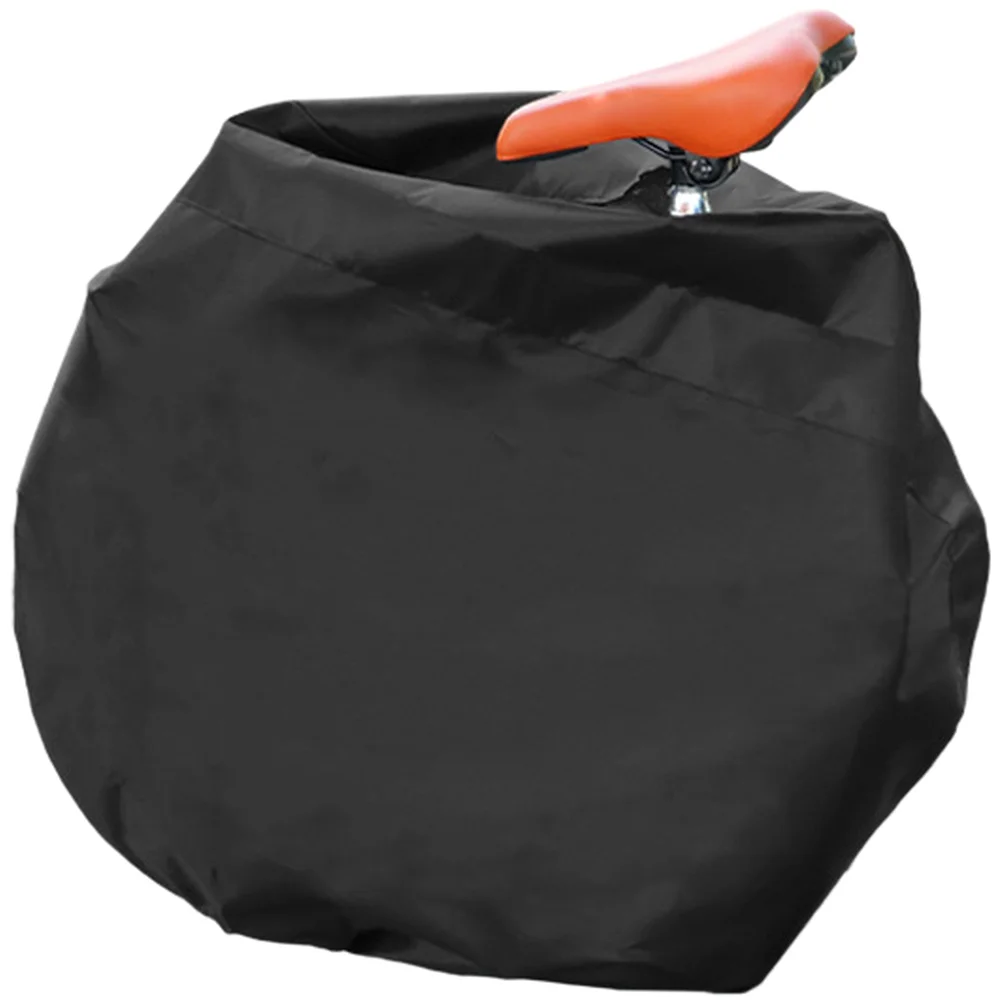 

Secure Fit Bike Cover for 16-22 Inch Foldable Bicycles Oxford Fabric with Adjustable Bottom Straps and Stitching