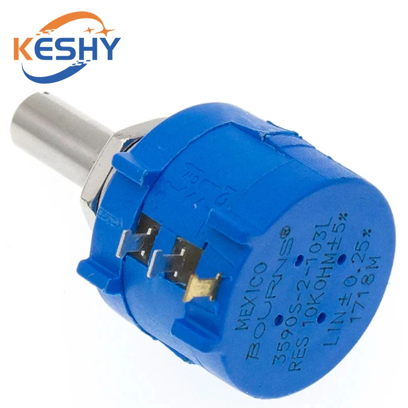 Potenciómetro multivuelta 3590S 500 1K 2K 5K 10K 20K 50K 100K ohm potenciómetro resistencia ajustable 3590 102 202 502 103 3590S-2