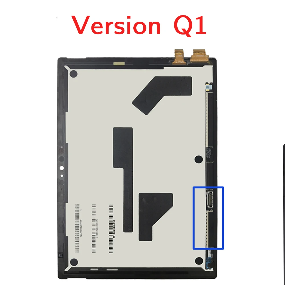 Imagem -05 - Tela Lcd para Microsoft Surface Pro Digitalizador de Tela Sensível ao Toque Montagem Completa Tela Lcd Microsoft Surface Pro 1866 Aaa +++