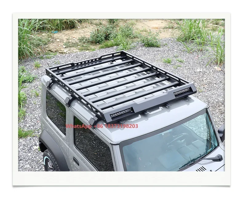 Aluminum Alloy Roof Mount Rack for Offroad Camping Cars like Suzuki Jimny JB64/74