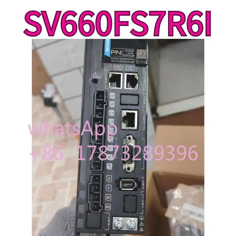 

A brand new 1KW PN bus driver SV660FS7R6I comes with a one-year warranty for quick shipping