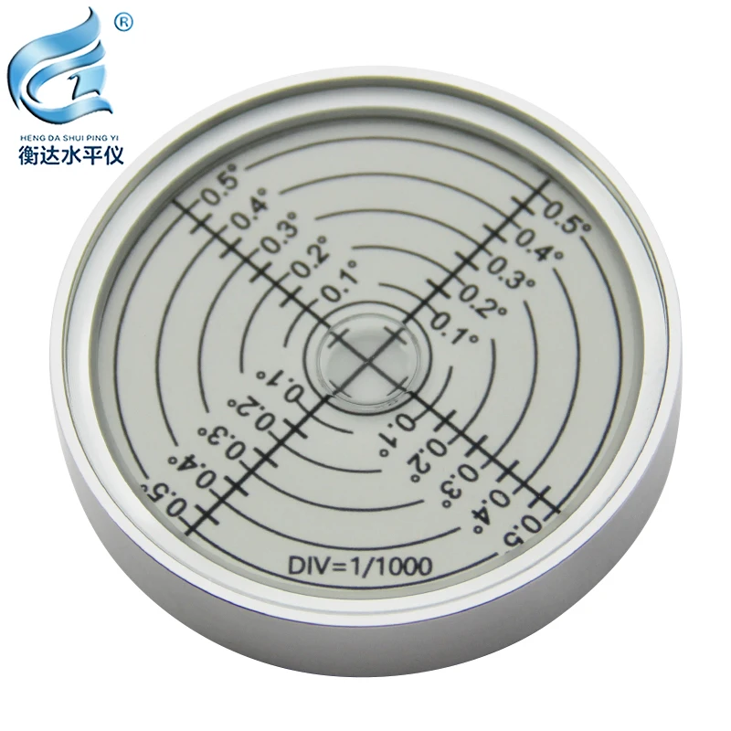 Imagem -03 - Bolha Nível Magnético Nível Universal 6012 Metal Circular Horizontal Bolha mm