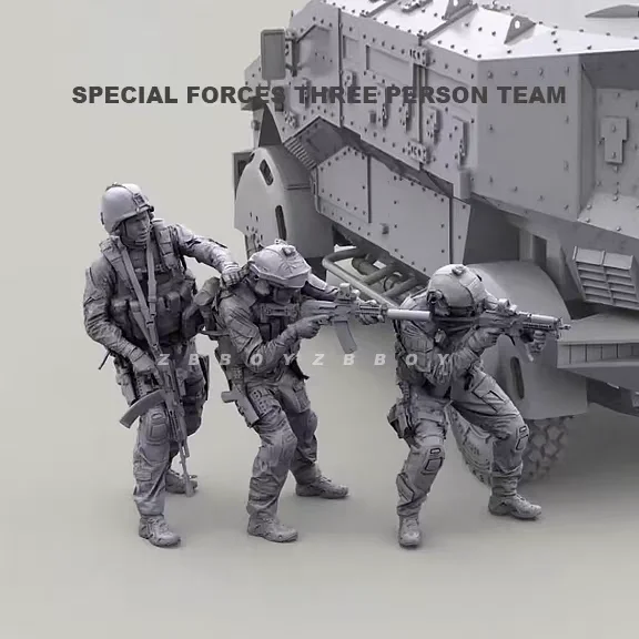 1:35 model kit resin kit 35785 Modern U.S. Military Special Forces Trio