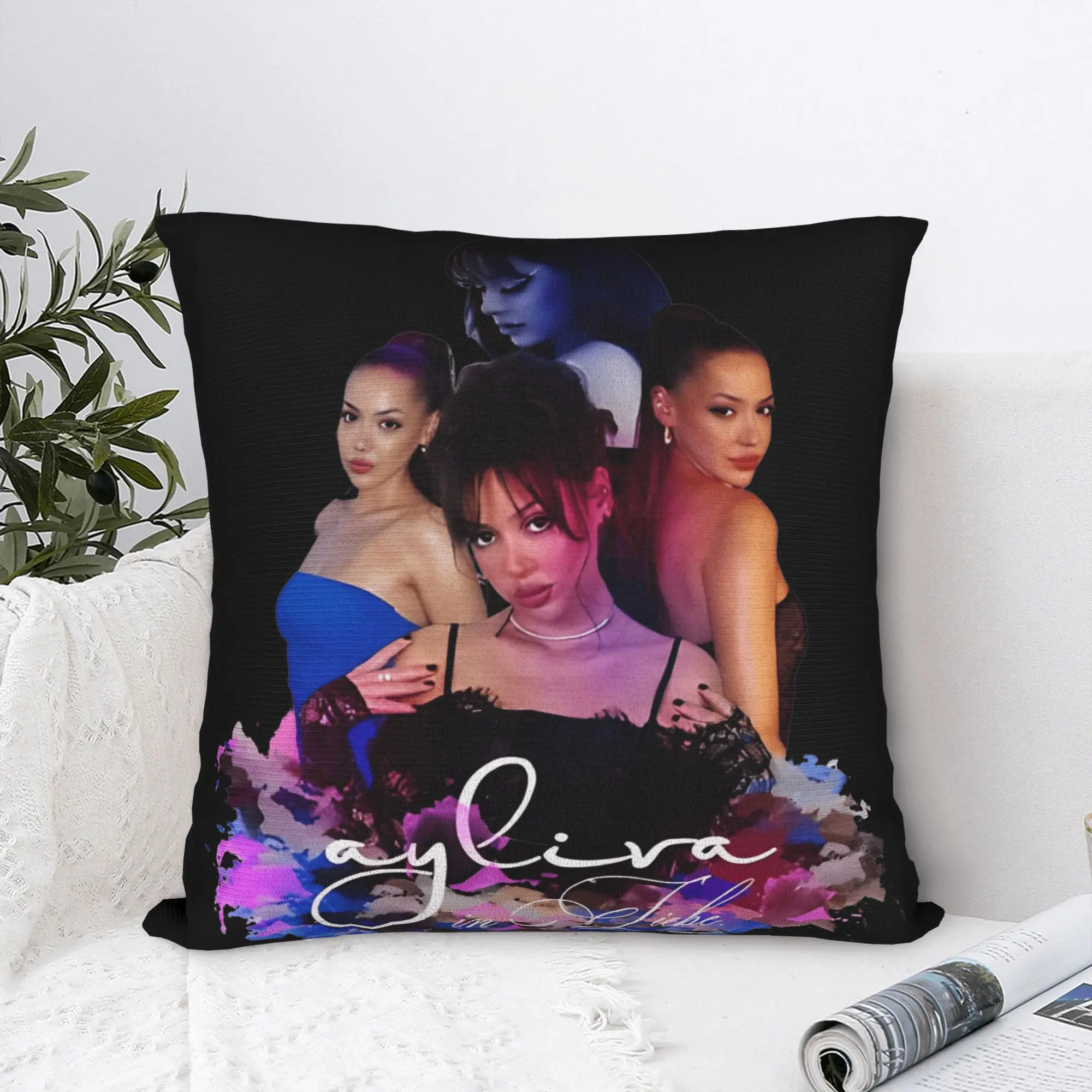 Pillow Case Ayliva In Liebe Tour 2024 Concert  Print  Pillow Cover For Wedding Party Home Decor Cute Funny Pillowcases