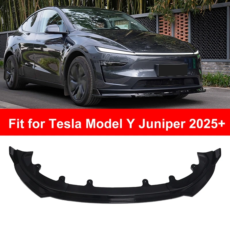 

3 шт./компл., передний бампер, диффузор, спойлер, лопата, комплект для Tesla Model Y Juniper/ Launch, новинка 2025 года, 5 мест