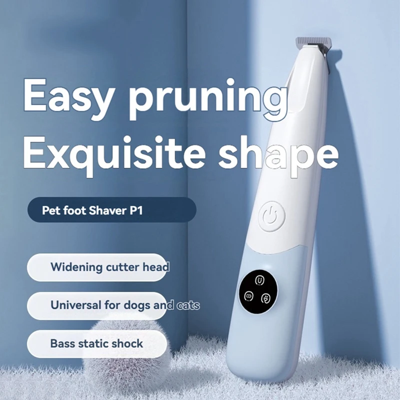ABDJ-электрический триммер для кошек и собак, универсальный инструмент для бритья домашних животных, малошумный электрический триммер