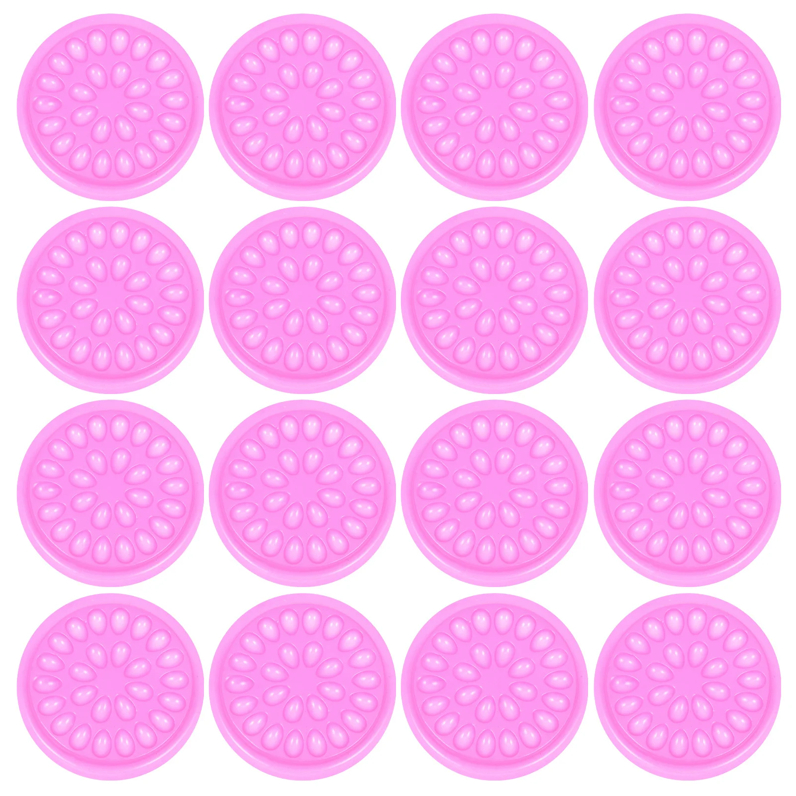 100 قطعة أصحاب رمش كاذبة قسط بولي كلوريد الفينيل الغراء لوحات تأخير لتمديد رمش المبتدئين تطعيم المعونة صالون العرض #2