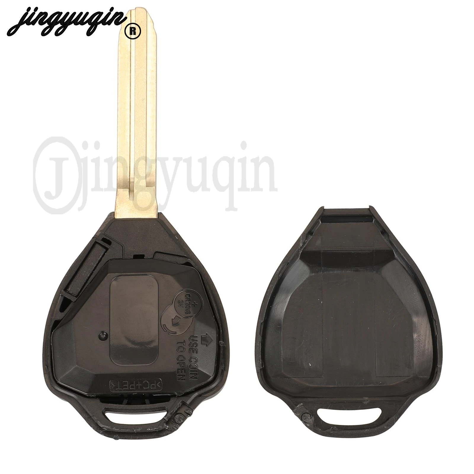 Jingyuqin 2 Tasten Für Toyota RAV4 Corolla Europa 2006 - 2010 Fob Smart Remote Auto Schlüssel 433 Mhz ID67/ G Chip Fcc: 11H29