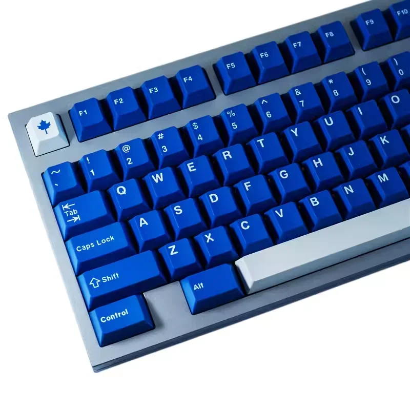 GMK Classic Blue Keycap Cherry Original Height ABS Two-Color Molding 172 Large Full Set