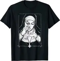 Take Drugs Nun T Shirt Free Harajuku Casual New Arrival Summer Men Print T Shirt Casual Cool Male's Tops 80036