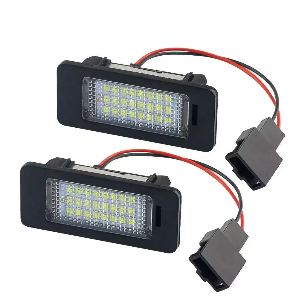 

2x Car Rear LED License Number Plate Light Lamps for Volkswagen Sharan 7N 2011-2022 2023 2024 2025 Golf Plus MK6 Jetta 2010-2025
